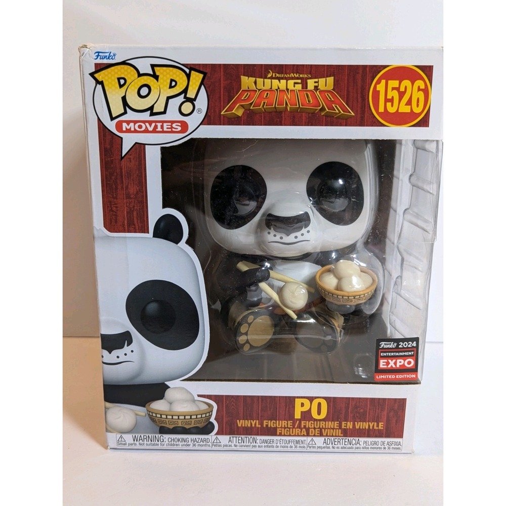 Funko Pop! Movies Kung Fu Panda 6"‎ Po Entertainment Expo 2024 Limited Edition